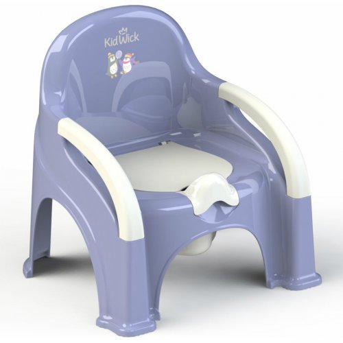 Kidwick Горшок-стул туалетный Премьер / цвет фиолетовый, белый