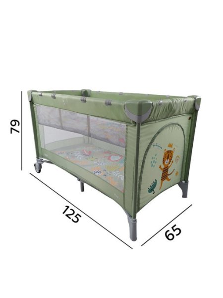 Baby Tilly Манеж детский Rio+, цвет / Mint Green (зеленый)