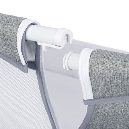 Nuovita Приставная кроватка для новорожденных Accanto Festa/ цвет Grigio/Серый