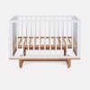 Rant Кроватка Bamboo, маятник / цвет Cloud White (белый)