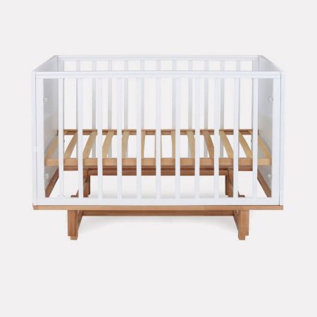 Rant Кроватка Bamboo, маятник / цвет Cloud White (белый)