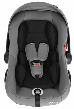 Pituso Автокресло Santiso (0-13 кг) / цвет Grey-Black (серо-черный)