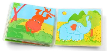 BabyOno Книжка для купания Wild Animals
