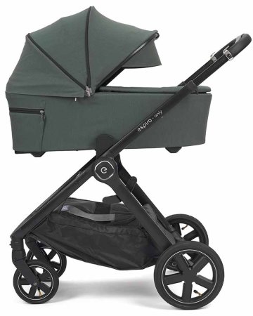 Espiro Коляска 2 в 1 Only 2022 / цвет Graphite Anthracite (серо-зеленый)