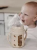 Силиконовый чехол для бутылочки, Almond milk, 160 мл