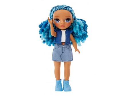  Рейнбоу Хай Кукла Littles Сапфир 15 см голубая с аксессуарами RAINBOW HIGH