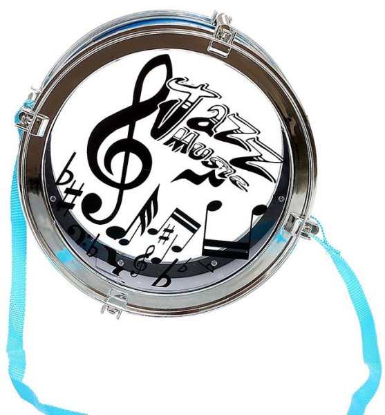 Игрушка музыкальная барабан "Звезда"