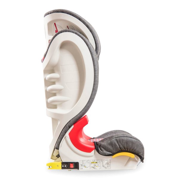 Baier Автокресло детское Adefix Karo, цвет / серый-красный (Grey-red)