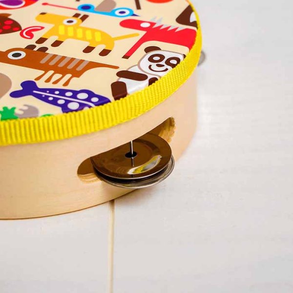 Лесная мастерская Бубен "Веселые животные"