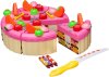 ABtoys Игрушечный фруктовый торт «Поздравляем!» из серии Помогаю Маме