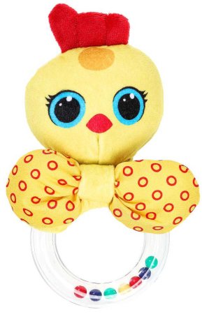 Умка Текстильная погремушка на кольце «Цыплёнок»