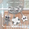 Крошка Я Растяжка-спираль на кроватку «Мишутка» 