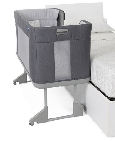 Chicco Кроватка Next2Me Forever / цвет Slate Grey (темно-серый)