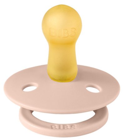 Bibs Пустышка латексная Studio Colour, 6+ месяцев Block - Blush Ivory