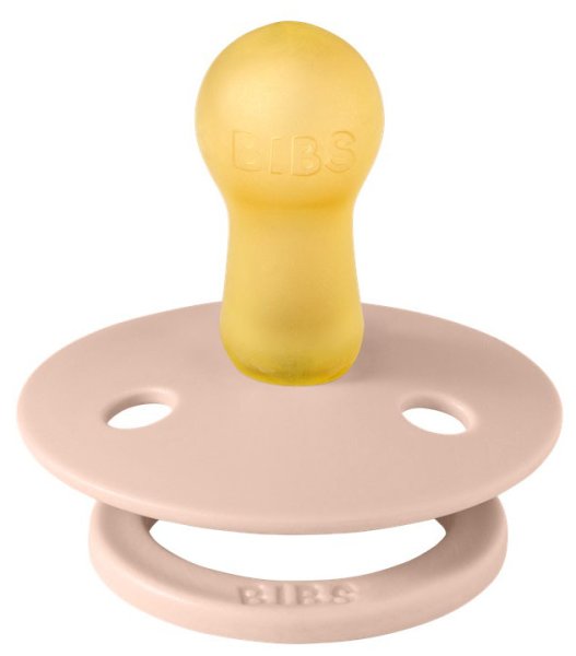 Bibs Пустышка латексная Studio Colour, 6+ месяцев Block - Blush Ivory