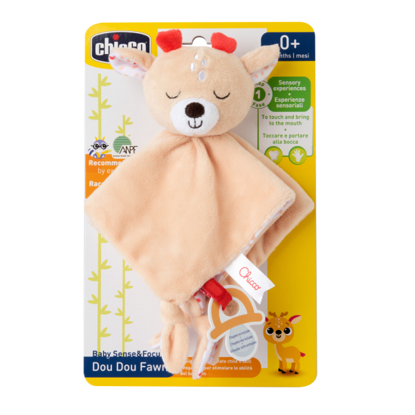 Chicco игрушка-комфортер для сна мягкая Оленёнок