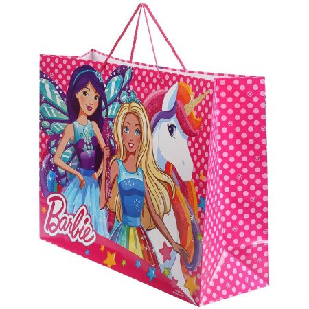 Играем вместе пакет подарочный  Barbie 46Х61Х20 см, бумага, глянцевый