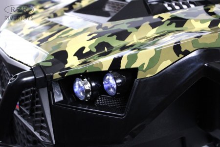 (н/м)A707AA Детский электромобиль LUX NEW 4WD  (Зеленый)