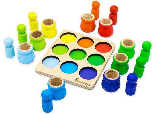 Alatoys Сортер "18 фигур"