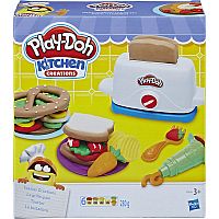 Play-doh набор для лепки kitchen creations "тостер", 20 предметов					