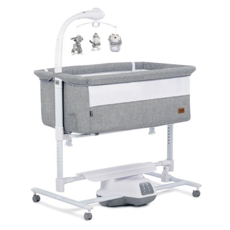 Nuovita Приставная кроватка для новорожденных Accanto Festa/ цвет Grigio/Серый
