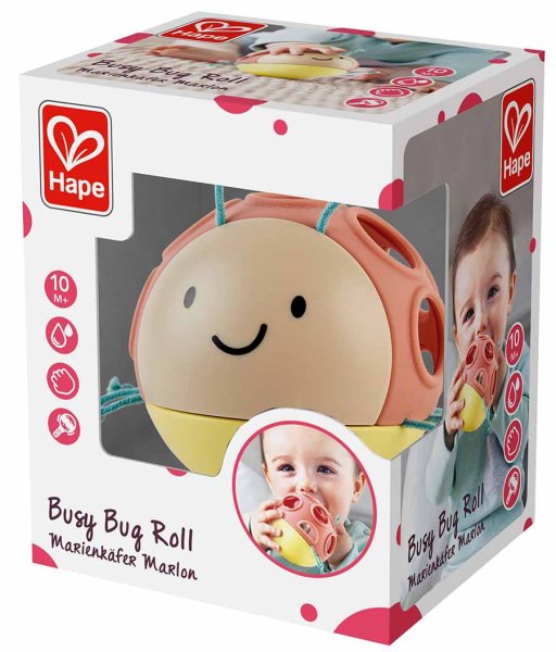 Hape Погремушка - неваляшка "Божья коровка"