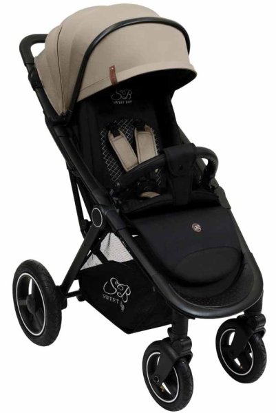 Sweet Baby Прогулочная коляска Suburban Compatto Air / Beige (бежевый)