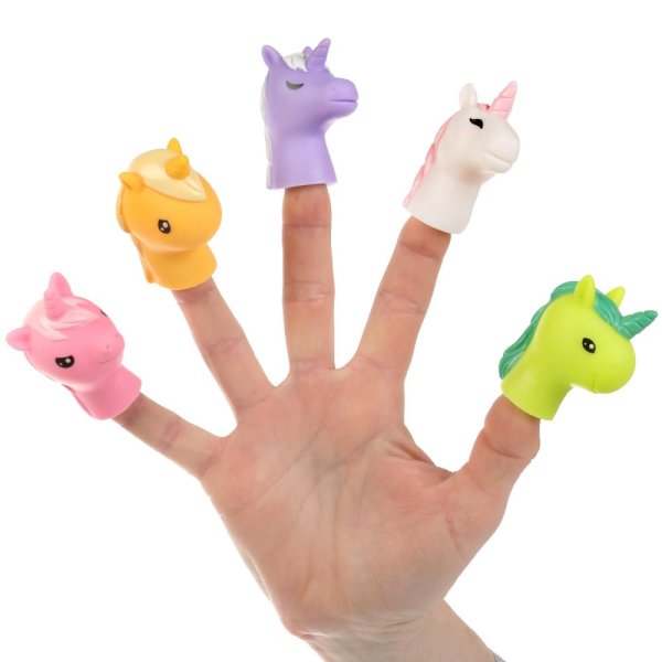 Капитошка Игрушка для ванны «Пальчиковый театр. Единорожки»