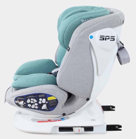 Rant Автокресло Nitro isofix (0-36 кг) / цвет серый-черный