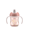 Поильник Chicco Training Cup 6м+, розовый 00006921150000