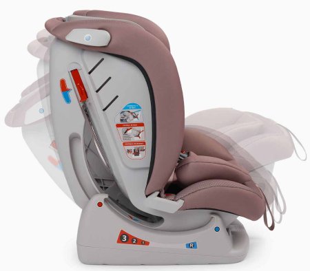 Happy Baby Автокресло "Sandex" / цвет desert pink (розовый)