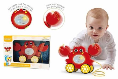 Детская каталка "Крабик"