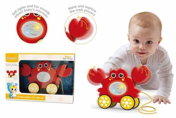 Детская каталка "Крабик"