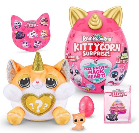 Zuru Игрушка-сюрприз в яйце Rainbocorns Kittycorn Surprise