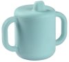 Beaba Поильник силиконовый Silicone learning cup / цвет голубой