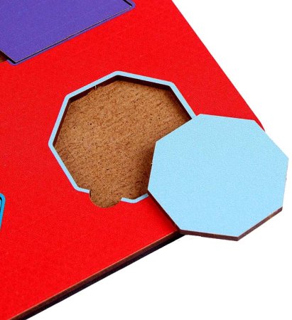 WoodLand Toys Рамка-вкладыш М. Монтессори "Фигуры"