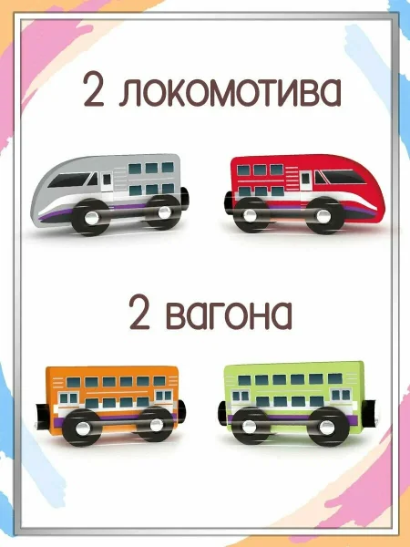 Игровой набор J’adore Скоростной поезд, серия "Железные дороги"