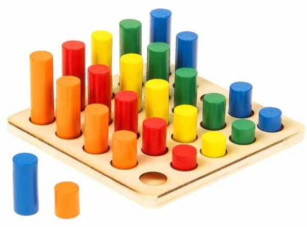 Лесная мастерская Головоломка "Столбики логические"