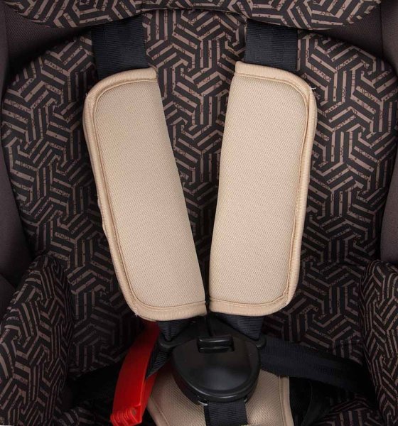 Leader Kids Автокресло Rally II 0-18 кг, цвет / Zuma Brown (коричневый+принт)