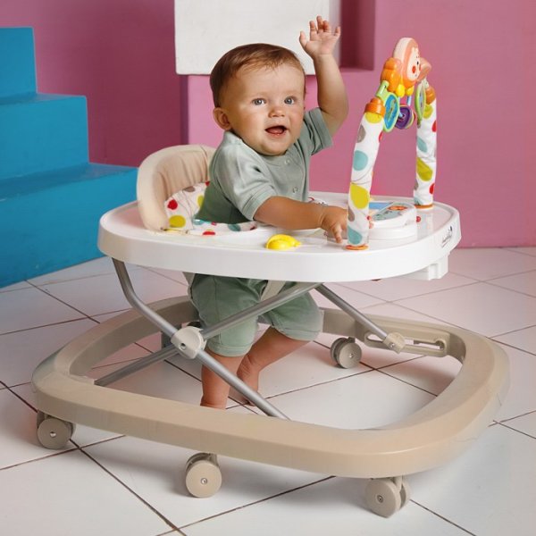 AmaroBaby Ходунки Walking Baby / цвет beige (бежевый)