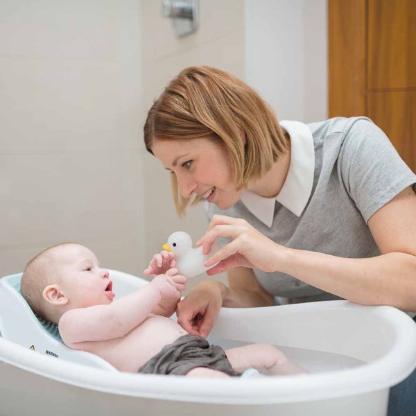 Angelcare Горка для купания Bath Support Mini / цвет светло-голубой для купания младенца