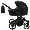 Adamex Коляска для двойни 2 в 1 Leo Duo / цвет черный