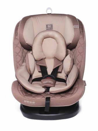 Babyсare Автокресло "Shelter", 0-36 кг (0-12лет), цвет / Песочно-коричневый/Бежевый (Sand Brown/Beige)
