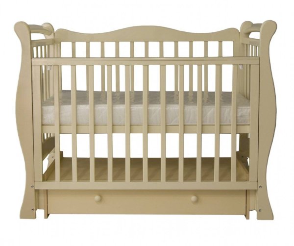 Bambini Moretti Кроватка "Амадеа" универсальный маятник / цвет слоновая кость