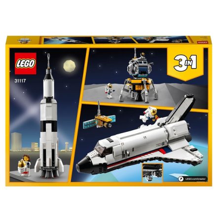 LEGO Creator Конструктор "Приключения на космическом шаттле", 486 деталей
