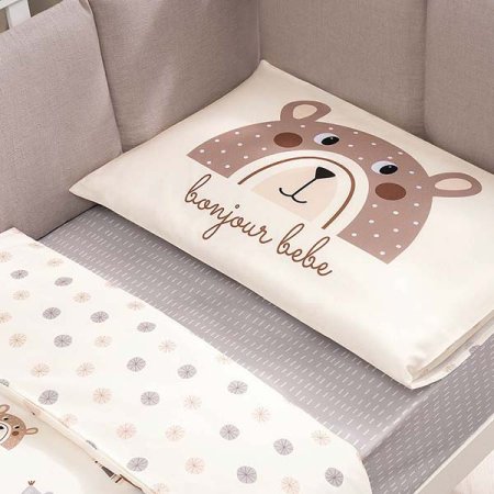 Perina Комплект постельного белья "Bonjour Bebe", 3 предмета