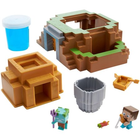 Minecraft Игровой набор Трансформирующийся оазис