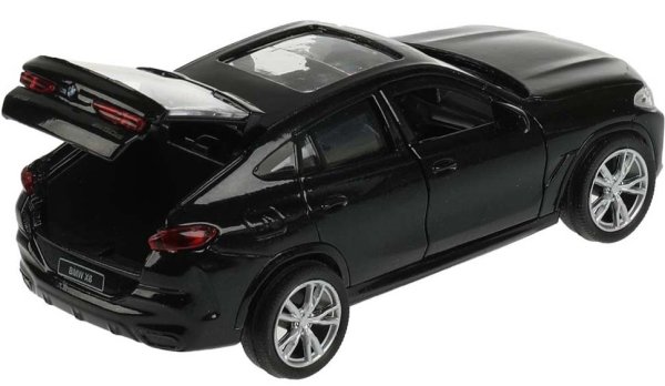 Технопарк Металлическая модель «BMW X6» / цвет черный