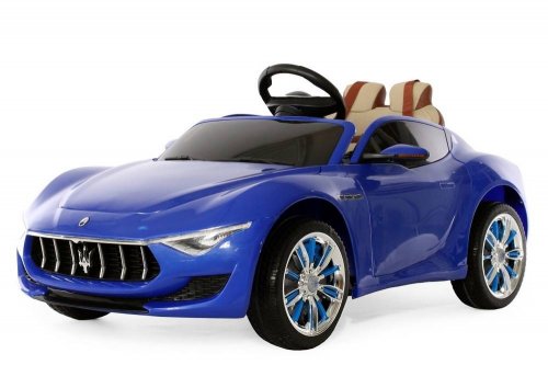 RiverToys Детский электромобиль Maserati А005АА синий