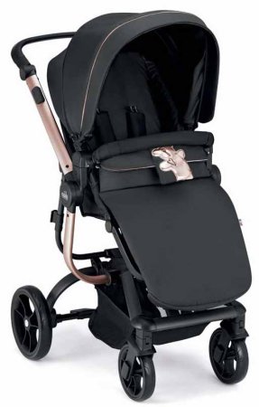 Cam Коляска 3 в 1 Taski Sport / цвет 867 черный-розовое золото